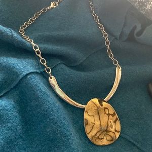 Large Vintage statement necklace marked T. Thomas